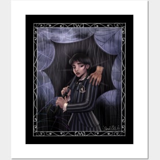 Wednesday Addams Posters and Art